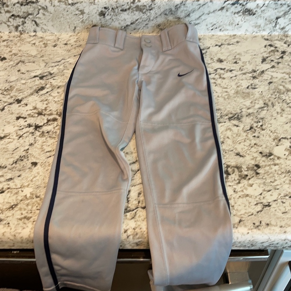 Nike XS gray baseball pants